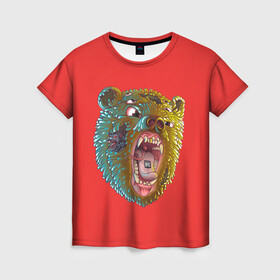 Женская футболка 3D с принтом Little Big в Екатеринбурге, 100% полиэфир ( синтетическое хлопкоподобное полотно) | прямой крой, круглый вырез горловины, длина до линии бедер | 20 | 2020 | bear | big | eurovision | little | music | rus | russia | биг | бузова | евровидение | ильич | крыса | литл | медведь | музыка | россия