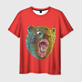 Мужская футболка 3D с принтом Little Big в Екатеринбурге, 100% полиэфир | прямой крой, круглый вырез горловины, длина до линии бедер | 20 | 2020 | bear | big | eurovision | little | music | rus | russia | биг | бузова | евровидение | ильич | крыса | литл | медведь | музыка | россия
