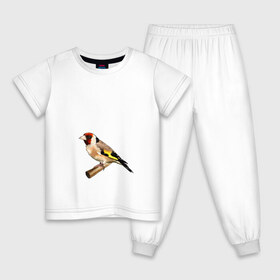 Детская пижама хлопок с принтом Щегол в Екатеринбурге, 100% хлопок |  брюки и футболка прямого кроя, без карманов, на брюках мягкая резинка на поясе и по низу штанин
 | взгляд | мем | мода | надпись | смысл | со смыслом | стиль | тренд | щегол