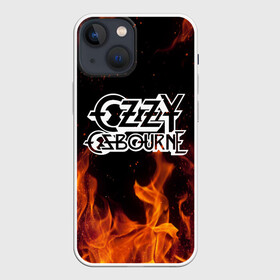 Чехол для iPhone 13 mini с принтом Ozzy Osbourne | Оззи Осборн (Z) в Екатеринбурге,  |  | black sabbath | michael osbourne | ozzy osbourne | джон майкл осборн | дум метал | оззи | осборн | хард рок | хеви метал