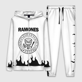 Женский костюм 3D с принтом RAMONES в Екатеринбурге,  |  | america | ramones | rock | usa | америка | джонни рамон | джоуи рамон | ди ди рамон | клем бурк | кристофер уорд | марки рамон | рамоунз | ричи рамон | рок | сша | томми рамон