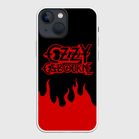 Чехол для iPhone 13 mini с принтом Ozzy Osbourne | Оззи Осборн (Z) в Екатеринбурге,  |  | black sabbath | michael osbourne | ozzy osbourne | джон майкл осборн | дум метал | оззи | осборн | хард рок | хеви метал