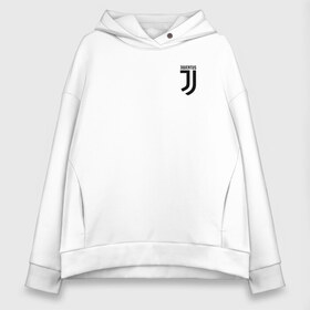 Женское худи Oversize хлопок с принтом JUVENTUS (НА СПИНЕ) в Екатеринбурге, френч-терри — 70% хлопок, 30% полиэстер. Мягкий теплый начес внутри —100% хлопок | боковые карманы, эластичные манжеты и нижняя кромка, капюшон на магнитной кнопке | cr7 | fc juventus | football | juve | juventus | ronaldo | sport | роналдо | спорт | футбол | ювентус