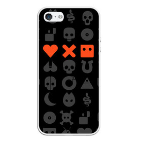 Чехол для iPhone 5/5S матовый с принтом LOVE DEATH ROBOTS (LDR) в Екатеринбурге, Силикон | Область печати: задняя сторона чехла, без боковых панелей | death | fantastic | future | ldr | love | love death and robots | love death robots | netflix | robots | sci fi | будущее | лдр | любовь | нетфликс | роботы | фантастика