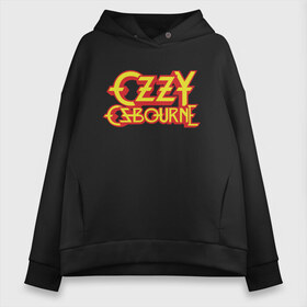 Женское худи Oversize хлопок с принтом Ozzy Osbourne в Екатеринбурге, френч-терри — 70% хлопок, 30% полиэстер. Мягкий теплый начес внутри —100% хлопок | боковые карманы, эластичные манжеты и нижняя кромка, капюшон на магнитной кнопке | black sabbath | michael osbourne | ozzy osbourne | джон майкл осборн | дум метал | оззи | осборн | хард рок | хеви метал