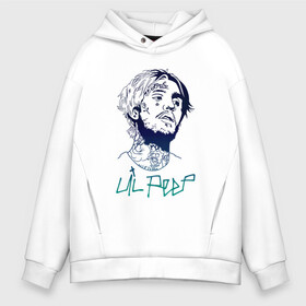 Мужское худи Oversize хлопок с принтом lil peep в Екатеринбурге, френч-терри — 70% хлопок, 30% полиэстер. Мягкий теплый начес внутри —100% хлопок | боковые карманы, эластичные манжеты и нижняя кромка, капюшон на магнитной кнопке | benz truck | come over when youre sober | emo | everybody’s everything | gbc | goth angel sinner | lil | lil peep | lil peep live | lil tracy | lilpeep | music | music video | peep | rap | xxxte