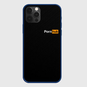 Чехол для iPhone 12 Pro с принтом PORNHUB | ПОРНХАБ (Z) в Екатеринбурге, силикон | область печати: задняя сторона чехла, без боковых панелей | Тематика изображения на принте: brand | brazzers | hub | mode | бразерс | бренд | мода