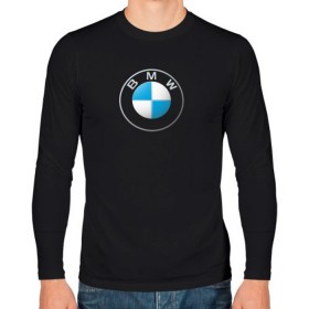 Мужской лонгслив хлопок с принтом BMW LOGO 2020 в Екатеринбурге, 100% хлопок |  | bmw | bmw motorsport | bmw performance | carbon | m | motorsport | performance | sport | бмв | карбон | моторспорт | спорт