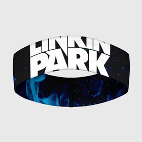 Повязка на голову 3D с принтом LINKIN PARK | ЛИНКИН ПАРК (Z) в Екатеринбурге,  |  | chester bennington | linkin park | mike shinoda | линкин парк