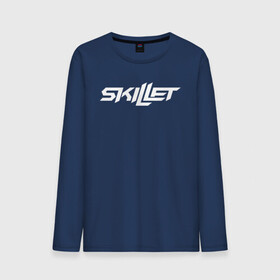 Мужской лонгслив хлопок с принтом Skillet Logo | Скиллет лого (Z) в Екатеринбурге, 100% хлопок |  | skillet | альтернативный метал | альтернативный рок | джен леджер | джон купер | индастриал метал | кори купер | сет моррисон | хард рок | христианский метал | христианский рок