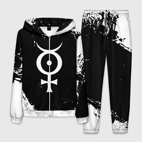 Мужской костюм 3D с принтом Marilyn Manson в Екатеринбурге, 100% полиэстер | Манжеты и пояс оформлены тканевой резинкой, двухслойный капюшон со шнурком для регулировки, карманы спереди | hugh warner | marilyn manson | rock | глэм рок | гот | индастриал метал | индастриал рок | музыка | мэрилин мэнсон | рок | фрик | хард рок | шок рок