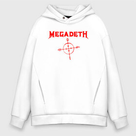 Мужское худи Oversize хлопок с принтом Megadeth в Екатеринбурге, френч-терри — 70% хлопок, 30% полиэстер. Мягкий теплый начес внутри —100% хлопок | боковые карманы, эластичные манжеты и нижняя кромка, капюшон на магнитной кнопке | Тематика изображения на принте: dave mustaine | megadeth | music | rock | дирк вербурен | дэвид эллефсон | дэйв мастейн | кико лоурейро | мегадеф | музыка | рок | трэш метал | хард рок | хеви метал