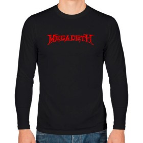 Мужской лонгслив хлопок с принтом Megadeth в Екатеринбурге, 100% хлопок |  | Тематика изображения на принте: dave mustaine | megadeth | music | rock | дирк вербурен | дэвид эллефсон | дэйв мастейн | кико лоурейро | мегадеф | музыка | рок | трэш метал | хард рок | хеви метал