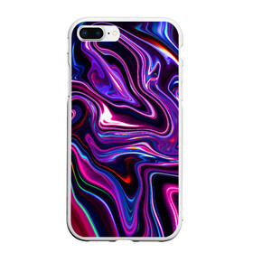 Чехол для iPhone 7Plus/8 Plus матовый с принтом Abstract Fluid в Екатеринбурге, Силикон | Область печати: задняя сторона чехла, без боковых панелей | texture