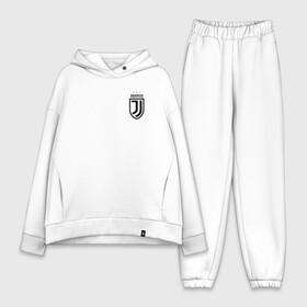 Женский костюм хлопок Oversize с принтом JUVENTUS в Екатеринбурге,  |  | cr7 | fc juventus | football | juve | juventus | ronaldo | sport | роналдо | спорт | футбол | ювентус