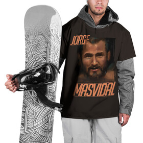 Накидка на куртку 3D с принтом Jorge Masvidal в Екатеринбурге, 100% полиэстер |  | Тематика изображения на принте: gamebred | jorge masvidal | masvidal | mma | ufc | масвидаль | мма | хорхе масвидаль