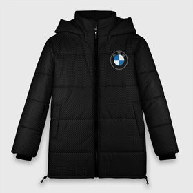 Женская зимняя куртка 3D с принтом BMW 2020 Carbon Fiber в Екатеринбурге, верх — 100% полиэстер; подкладка — 100% полиэстер; утеплитель — 100% полиэстер | длина ниже бедра, силуэт Оверсайз. Есть воротник-стойка, отстегивающийся капюшон и ветрозащитная планка. 

Боковые карманы с листочкой на кнопках и внутренний карман на молнии | auto | bmw | bmw 2020 | bmw logo 2020 | carbon | carbon fiber big | hermany | бмв | бмв 2020 | бмв лого 2020 | бмв новое лого | карбон | корбон | лагатип | логатип бмв | логотип