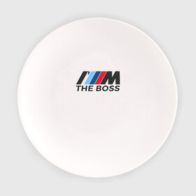 Тарелка с принтом BMW THE BOSS в Екатеринбурге, фарфор | диаметр - 210 мм
диаметр для нанесения принта - 120 мм | Тематика изображения на принте: bmw | bmw performance | m | motorsport | performance | бмв | бэха | моторспорт