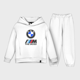 Детский костюм хлопок Oversize с принтом BMW BOSS | БМВ БОСС в Екатеринбурге,  |  | bmw | bmw performance | m | motorsport | performance | бмв | бэха | моторспорт