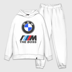 Мужской костюм хлопок OVERSIZE с принтом BMW BOSS | БМВ БОСС в Екатеринбурге,  |  | bmw | bmw performance | m | motorsport | performance | бмв | бэха | моторспорт
