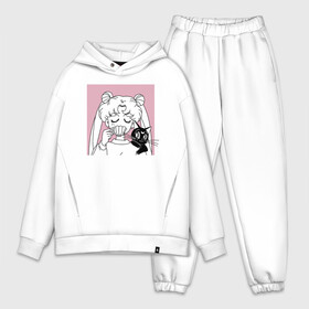 Мужской костюм хлопок OVERSIZE с принтом Sailor Moon, Usagi Tsukino в Екатеринбурге,  |  | anime | bunny | kawaii | luna | manga | sailor moon | sailors | usagi tsukino | аниме | луна | манга | сейлор мун | усаги цукино