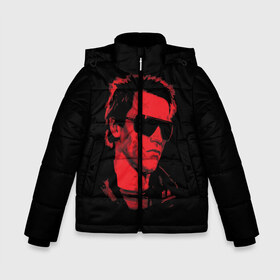Зимняя куртка для мальчиков 3D с принтом The Terminator 1984 в Екатеринбурге, ткань верха — 100% полиэстер; подклад — 100% полиэстер, утеплитель — 100% полиэстер | длина ниже бедра, удлиненная спинка, воротник стойка и отстегивающийся капюшон. Есть боковые карманы с листочкой на кнопках, утяжки по низу изделия и внутренний карман на молнии. 

Предусмотрены светоотражающий принт на спинке, радужный светоотражающий элемент на пуллере молнии и на резинке для утяжки | Тематика изображения на принте: 1984 | 84 | skynet | terminator | арни | арнольд | арт | железный | киборг | красный | первый | скайнет | теминатор один | терминатор | терминатор 1 | шварценеггер | шварцнеггер