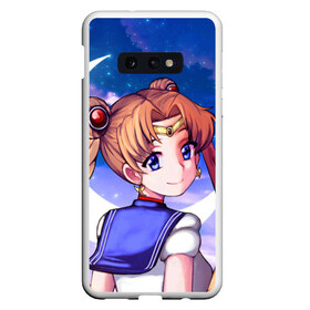 Чехол для Samsung S10E с принтом SAILOR MOON в Екатеринбурге, Силикон | Область печати: задняя сторона чехла, без боковых панелей | anime | japan | manga | sailor moon | аниме | девочка | девушка | лунная призма | манга | сейлор мун | сэйлор мун | япония