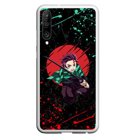 Чехол для Honor P30 с принтом KIMETSU NO YAIBA в Екатеринбурге, Силикон | Область печати: задняя сторона чехла, без боковых панелей | demon slayer | kimetsu no yaiba | nezuko | shinobu | slayer | tanjiro | zenitsu | гию томиока | зенитцу | иноске хашибира | клинок рассекающий демонов | незуко | танджиро | шинобу кочо