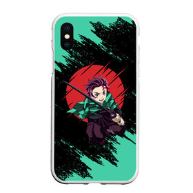 Чехол для iPhone XS Max матовый с принтом KIMETSU NO YAIBA в Екатеринбурге, Силикон | Область печати: задняя сторона чехла, без боковых панелей | demon slayer | kimetsu no yaiba | nezuko | shinobu | slayer | tanjiro | zenitsu | гию томиока | зенитцу | иноске хашибира | клинок рассекающий демонов | незуко | танджиро | шинобу кочо