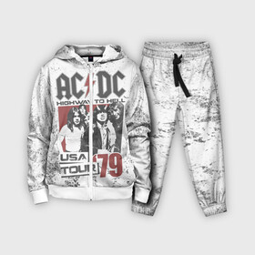 Детский костюм 3D с принтом AC DC в Екатеринбурге,  |  | ac dc | acdc | acdc ас дс | angus | back in black | highway to hell | mckinnon | young | австралийская | ангус янг | ас дс | асдс | блюз | в форме | гитара | группа | крис слэйд | метал | молния | музыка | п | певец | рок | рок н ролл