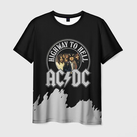 Мужская футболка 3D с принтом AC/DC в Екатеринбурге, 100% полиэфир | прямой крой, круглый вырез горловины, длина до линии бедер | ac dc | acdc | acdc ас дс | angus | back in black | highway to hell | mckinnon | young | австралийская | ангус янг | ас дс | асдс | блюз | в форме | гитара | группа | крис слэйд | метал | молния | музыка | п | певец | рок | рок н ролл
