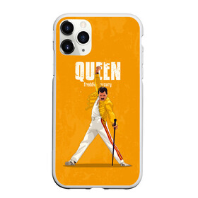 Чехол для iPhone 11 Pro Max матовый с принтом Queen в Екатеринбурге, Силикон |  | freddie mercury | queen | quen | the show must go on | we are the champions | богемская рапсодия | глэм | группа | квин | королева | куин | меркури | меркьюри | музыкант | мэркури | певец | песня | поп | рок | фаррух булсара | фредди