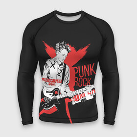 Мужской рашгард 3D с принтом Punk rock в Екатеринбурге,  |  | order in decline | punk | punk rock | rock | sum 41 | sum41 | марк спиколак | панк рок | поп панк | рок | рок группа | сам фоти уан