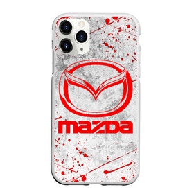 Чехол для iPhone 11 Pro Max матовый с принтом MAZDA RED LOGO в Екатеринбурге, Силикон |  | auto | mazda | mps | sport | авто | автомобиль | автомобильные | бренд | мазда | марка | машины | мпс | спорт
