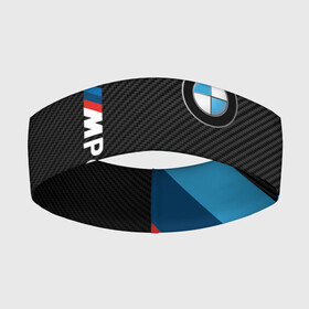 Повязка на голову 3D с принтом BMW M PERFORMANCE в Екатеринбурге,  |  | bmw | bmw motorsport | bmw performance | carbon | m | motorsport | performance | sport | бмв | карбон | моторспорт | спорт