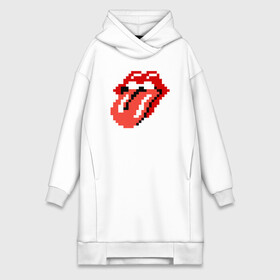 Платье-худи хлопок с принтом rolling stones в Екатеринбурге,  |  | mick jagger | music | rock | rolling stones | музыка | рок