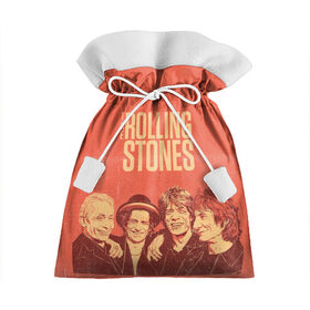 Подарочный 3D мешок с принтом The Rolling Stones в Екатеринбурге, 100% полиэстер | Размер: 29*39 см | Тематика изображения на принте: mick jagger | music | rock | rolling stones | музыка | рок