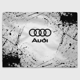 Плед 3D с принтом  AUDI в Екатеринбурге, 100% полиэстер | закругленные углы, все края обработаны. Ткань не мнется и не растягивается | audi | auto | sport | авто | автомобиль | автомобильные | ауди | бренд | марка | машины | спорт