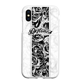 Чехол для iPhone XS Max матовый с принтом Deftones в Екатеринбурге, Силикон | Область печати: задняя сторона чехла, без боковых панелей | chi cheng | chino moreno | deftones | dia de los | diamond eye | дефтонс | серхио вега | стивен карпентер | фрэнк делгадо | чи ченг | чино морено | эйб каннингем