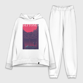 Женский костюм хлопок Oversize с принтом Deftones в Екатеринбурге,  |  | chi cheng | chino moreno | deftones | dia de los | diamond eye | дефтонс | серхио вега | стивен карпентер | фрэнк делгадо | чи ченг | чино морено | эйб каннингем