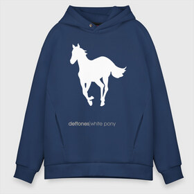 Мужское худи Oversize хлопок с принтом White Pony в Екатеринбурге, френч-терри — 70% хлопок, 30% полиэстер. Мягкий теплый начес внутри —100% хлопок | боковые карманы, эластичные манжеты и нижняя кромка, капюшон на магнитной кнопке | Тематика изображения на принте: chi cheng | chino moreno | deftones | dia de los | diamond eye | дефтонс | серхио вега | стивен карпентер | фрэнк делгадо | чи ченг | чино морено | эйб каннингем