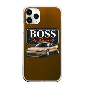 Чехол для iPhone 11 Pro Max матовый с принтом Boss Racing в Екатеринбурге, Силикон |  | auto | check point | city style | jdm | street racing | авто | автомобиль | ам | гонщик | ждм | машина | скорость | стритрейсеры | уличные гонки