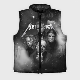 Мужской жилет утепленный 3D с принтом Metallica в Екатеринбурге,  |  | album | black | concert | heavy | kirk | metal | metallica | music | rock | tolls | джеймс хэтфилд | кирк хэмметт | клифф бёртон | ларс ульрих | метал | металлика | трэш