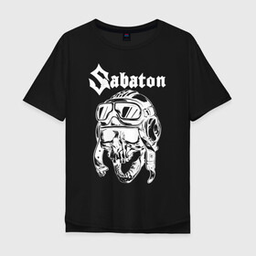 Мужская футболка хлопок Oversize с принтом Sabaton в Екатеринбурге, 100% хлопок | свободный крой, круглый ворот, “спинка” длиннее передней части | battle | panzerkampf | primo victoria | sabaton | the art of war | the great war | атака мертвецов | бисмарк | броден | войны | группа | йоаким | латный ботинок | метал | ночные ведьмы | пауэр | рок | рыцарские доспехи | сабатон