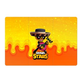 Магнитный плакат 3Х2 с принтом Brawl stars poco Поко в Екатеринбурге, Полимерный материал с магнитным слоем | 6 деталей размером 9*9 см | brawl | brawl stars | brawlstars | brawl_stars | jessie | poco | бравл | бравлстарс | поко