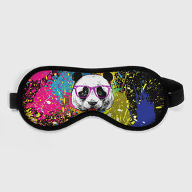 Маска для сна 3D с принтом Панда хипстер в брызгах краски в Екатеринбурге, внешний слой — 100% полиэфир, внутренний слой — 100% хлопок, между ними — поролон |  | Тематика изображения на принте: hipster | panda | брызги | в очках | краска | краски | красок | крутая | милая | модная | очки | панда | показывает язык | пятна | хипстер | экспрессионизм | язык | яркая | яркие