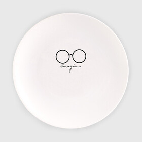 Тарелка с принтом Imagine John Lennon в Екатеринбурге, фарфор | диаметр - 210 мм
диаметр для нанесения принта - 120 мм | autograph | beatles | imagine | john | lennon | the beatles | автограф | битлз | битлы | голубая | группа | джинса | джинсовая | джинсовый | джон | купить | леннон | леннона | очки | с группы