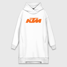 Платье-худи хлопок с принтом KTM | КТМ Лого в Екатеринбурге,  |  | enduro | ktm | moto | motocycle | sportmotorcycle | ктм | мото | мотоспорт