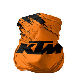 Бандана-труба 3D с принтом KTM в Екатеринбурге, 100% полиэстер, ткань с особыми свойствами — Activecool | плотность 150‒180 г/м2; хорошо тянется, но сохраняет форму | enduro | ktm | moto | motocycle | sportmotorcycle | ктм | мото | мотоспорт