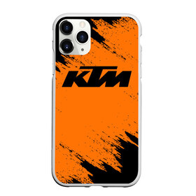Чехол для iPhone 11 Pro матовый с принтом KTM в Екатеринбурге, Силикон |  | enduro | ktm | moto | motocycle | sportmotorcycle | ктм | мото | мотоспорт